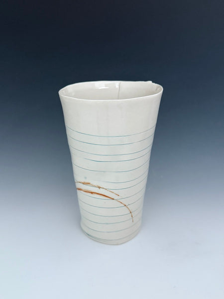 Tumbler - Paper with coffee stains