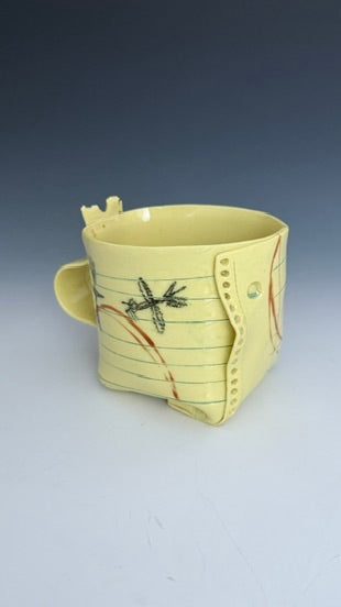 Tea Cup: birds and coffee