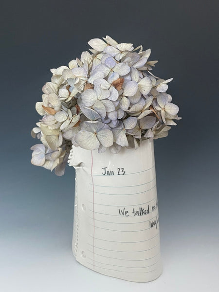 Paper Vase - Jan 23: Showing our hearts