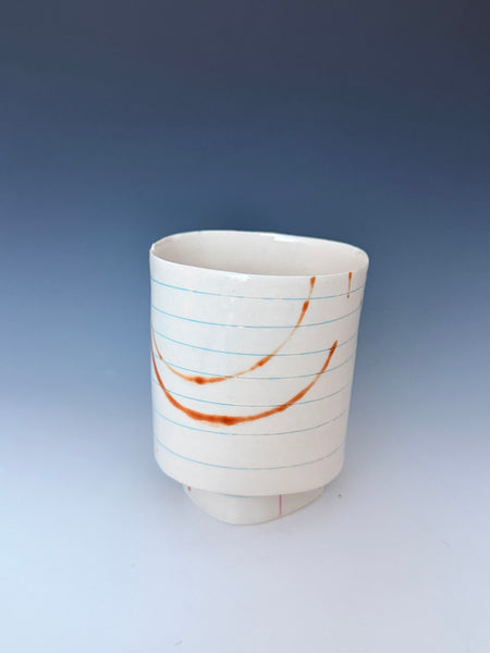 Yunomi with lots of coffee stains