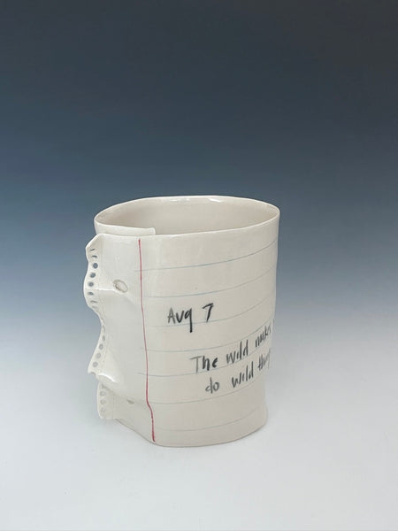 Journal Mug - Aug 7: The wild makes you do wild things