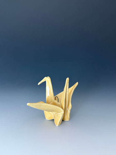 Paper Crane - Yellow