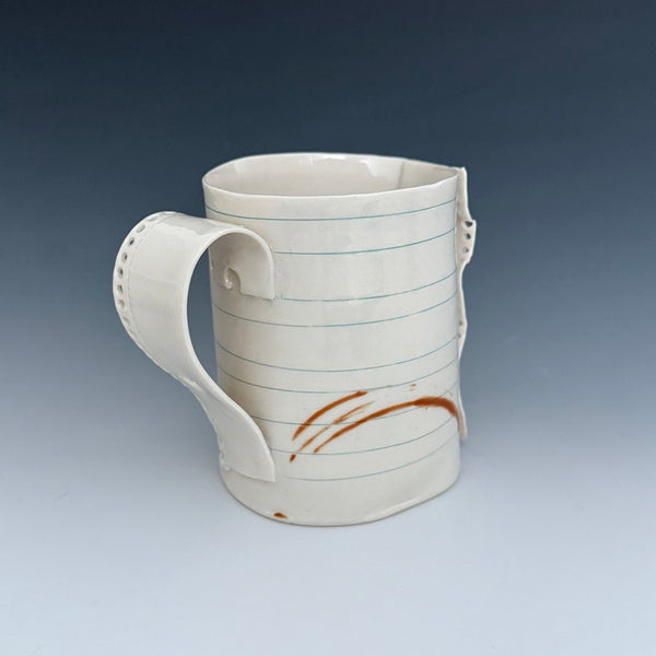 Mug - Blank with coffee stains