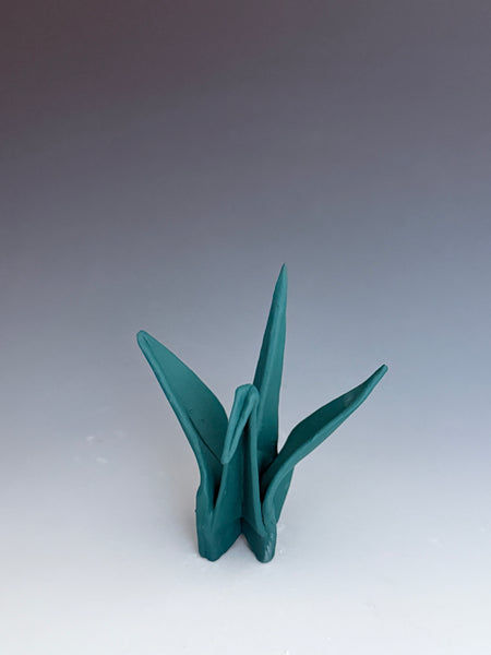 Paper Crane - Teal