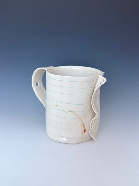 Mug with Coffee stains and lines on the inside
