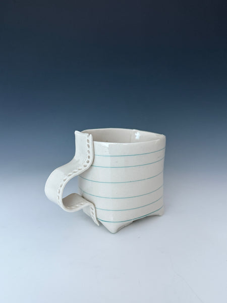 Tea Cup: Double Wave Doodle