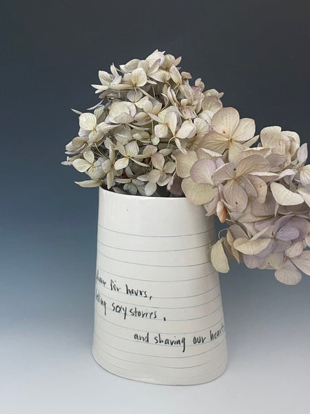 Paper Vase - Jan 23: Showing our hearts