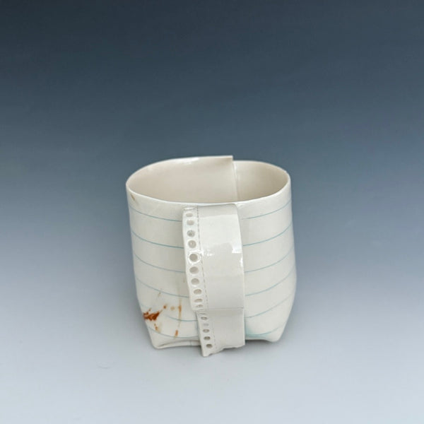Paper Tea Cup - Coffee Stains