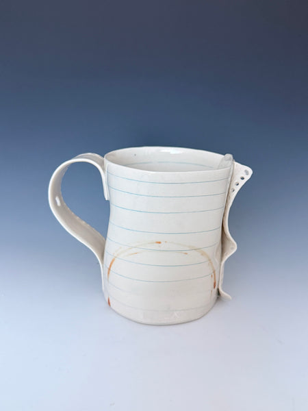 Mug with Coffee stains and lines on the inside