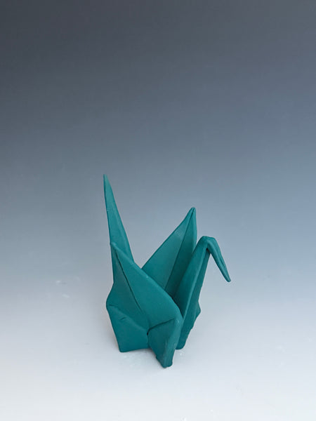 Paper Crane - Teal