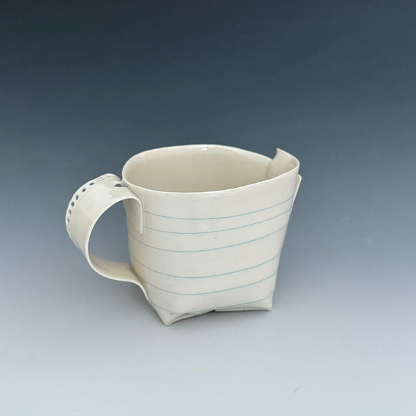 Paper Tea Cup - Dinosaur riding Knight!