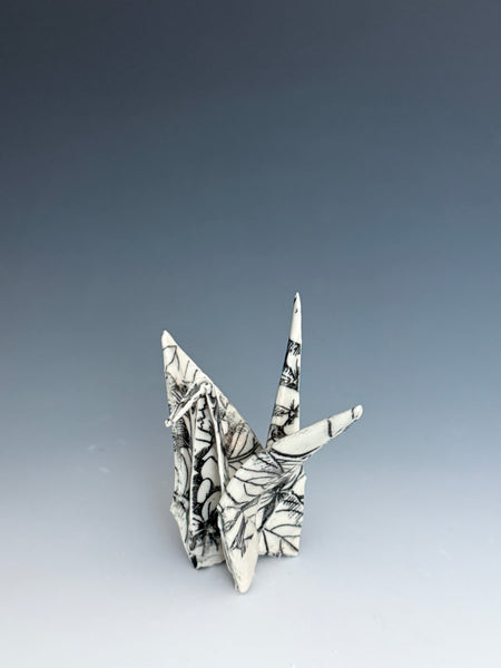 Paper Crane - Floral