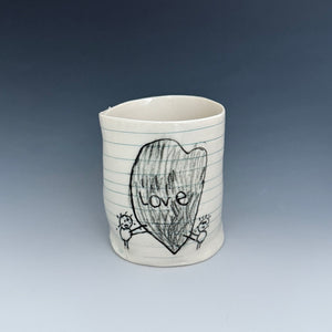 Doodle cup: Holdin onto Love
