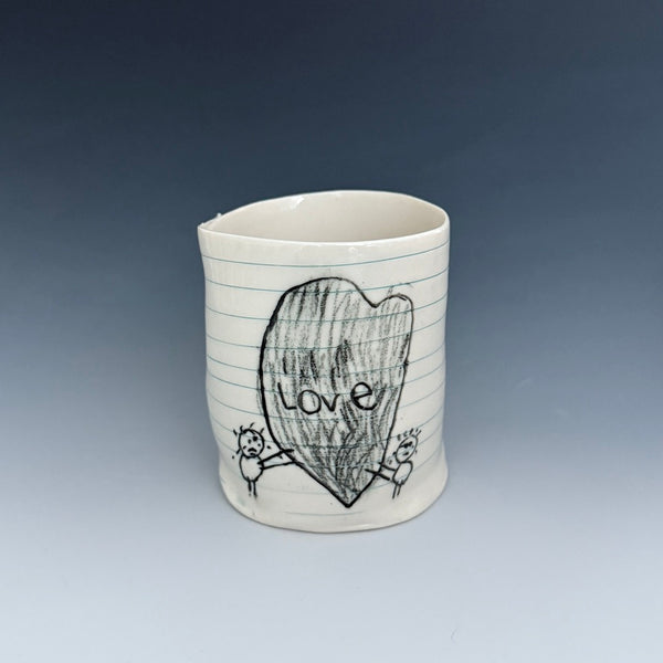 Doodle cup: Holdin onto Love