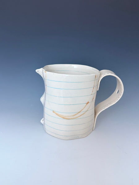 Mug with Coffee stains and lines on the inside