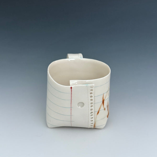 Paper Tea Cup - Coffee Stains