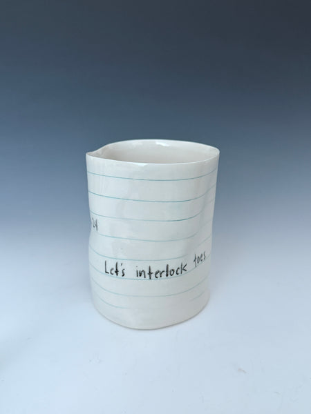 Dec 24: Let's interlock toes