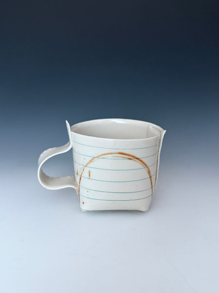 Tea Cup with Coffee stains