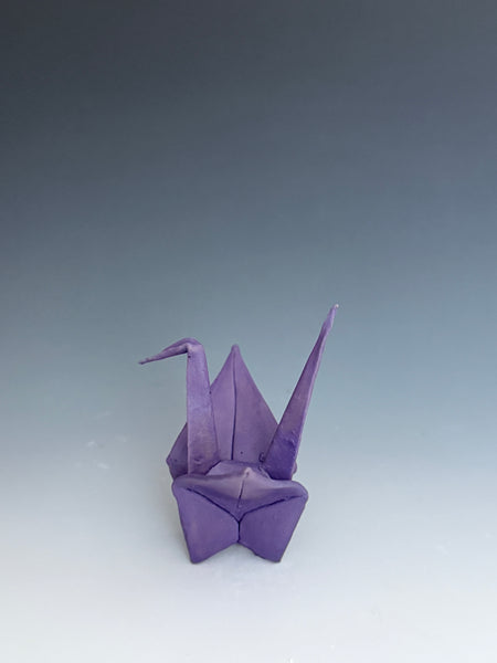 Paper Crane - Purple