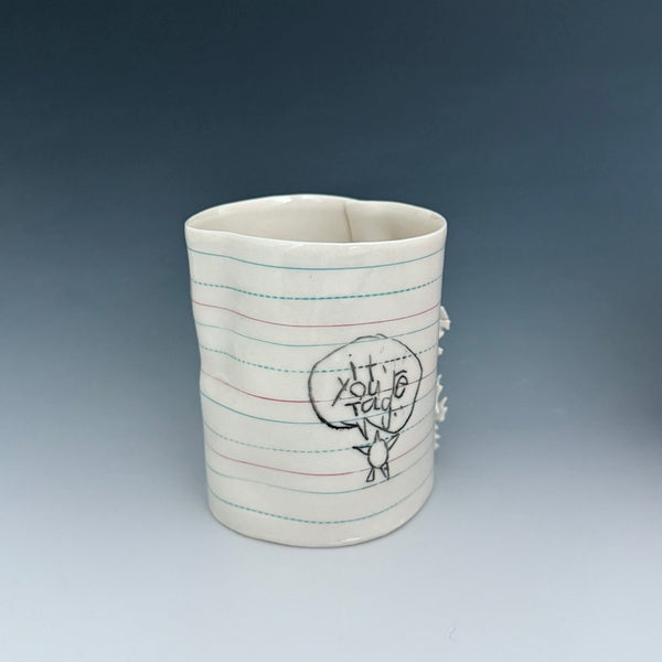 Doodle cup: Tag and Talk bubbles