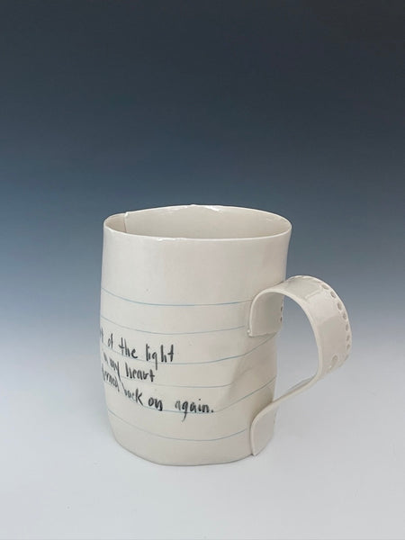 Journal Mug - July 26: The light in my heart...