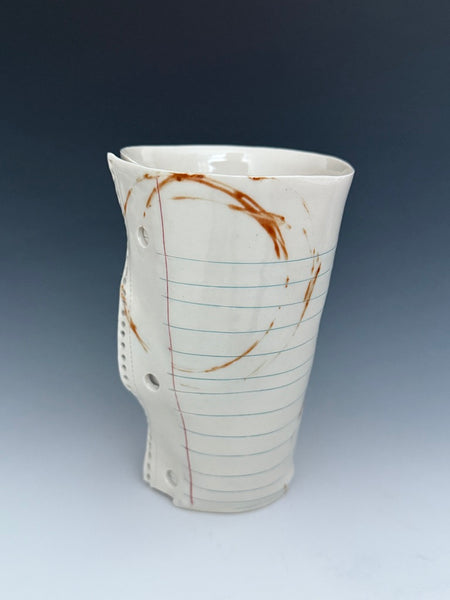 Tumbler - Paper with Coffee Stains