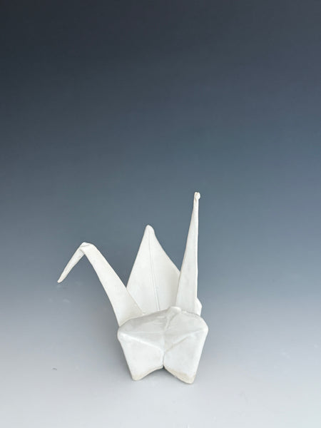 Paper Crane - Glossy White