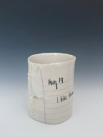 Journal Cup - Aug 19: I like to touch them