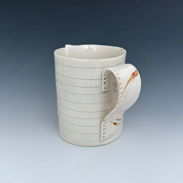 Mug - Paper with Coffee stain