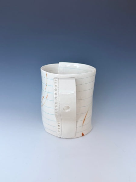 Mug with Coffee stains and lines on the inside