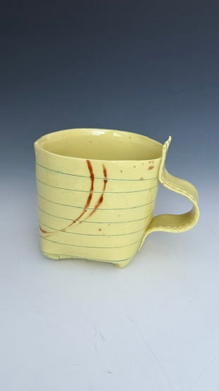 Tea Cup: birds and coffee