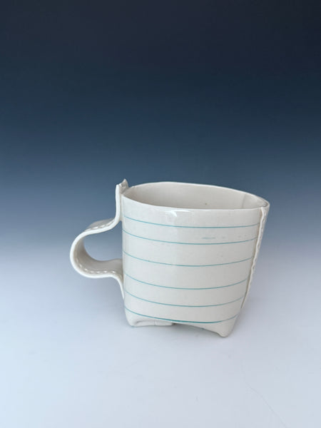 Tea Cup: Double Wave Doodle