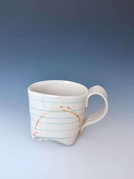 Tea Cup: light coffee stains