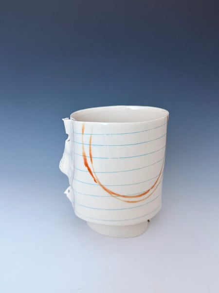 Yunomi with Coffee Stains circle