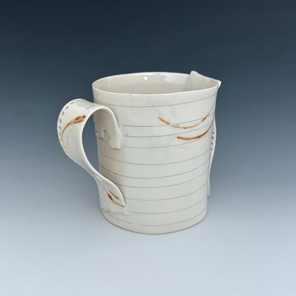 Mug - Paper with Coffee stain