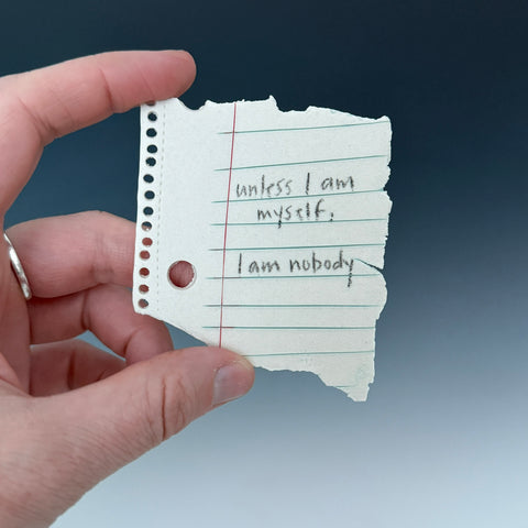 Magnet: unless I am myself, I am nobody*