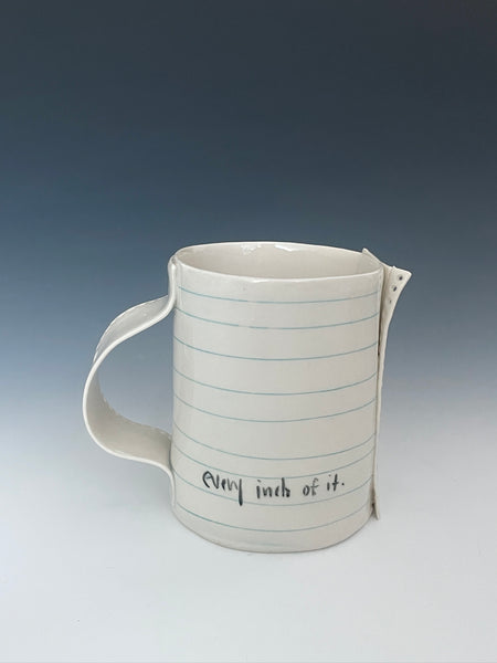 Journal Mug - May 15: Let's disect our lives...