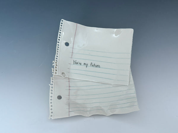 Scrap Paper Plate: You're my future