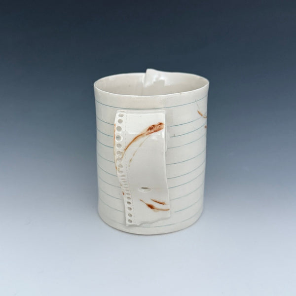 Mug - Paper with Coffee stain