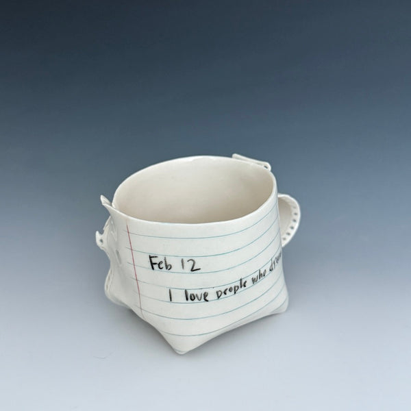 Paper Tea Cup - Feb 12: People Who Dream