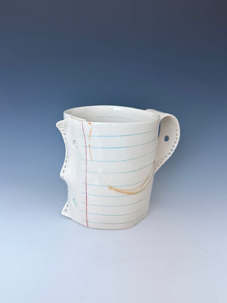 Mug with Coffee stains and lines on the inside