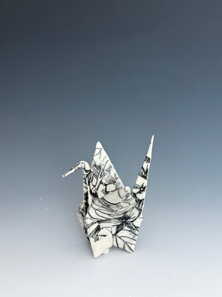 Paper Crane - Floral
