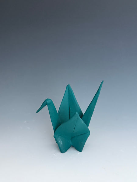 Paper Crane - Teal