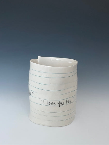 Journal Cup - Jan 29: I love you