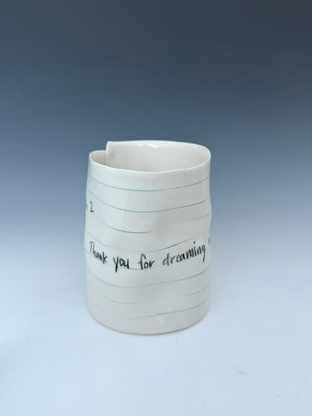 March 2: Thank you for dreaming with me