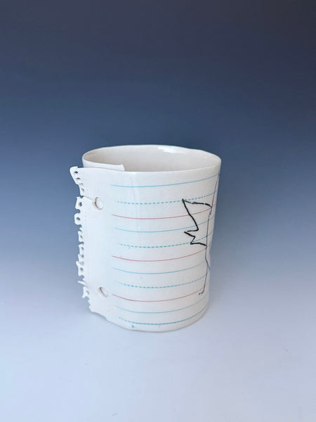 Doodle cup: Flying Heart