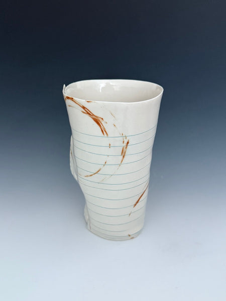 Tumbler - Paper with coffee stains