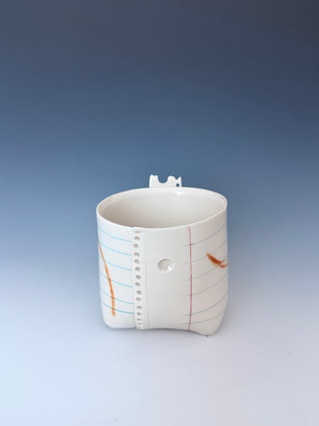 Tea Cup with coffee stains