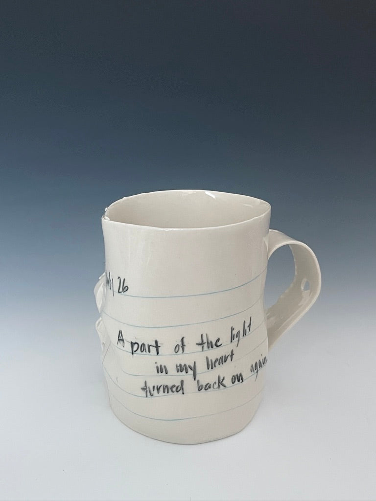 Journal Mug - July 26: The light in my heart...