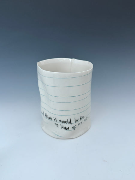 Oct 18: Maybe it would be fun to blow up my life...